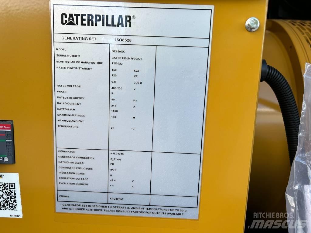 CAT DE 150 Дизелови генератори
