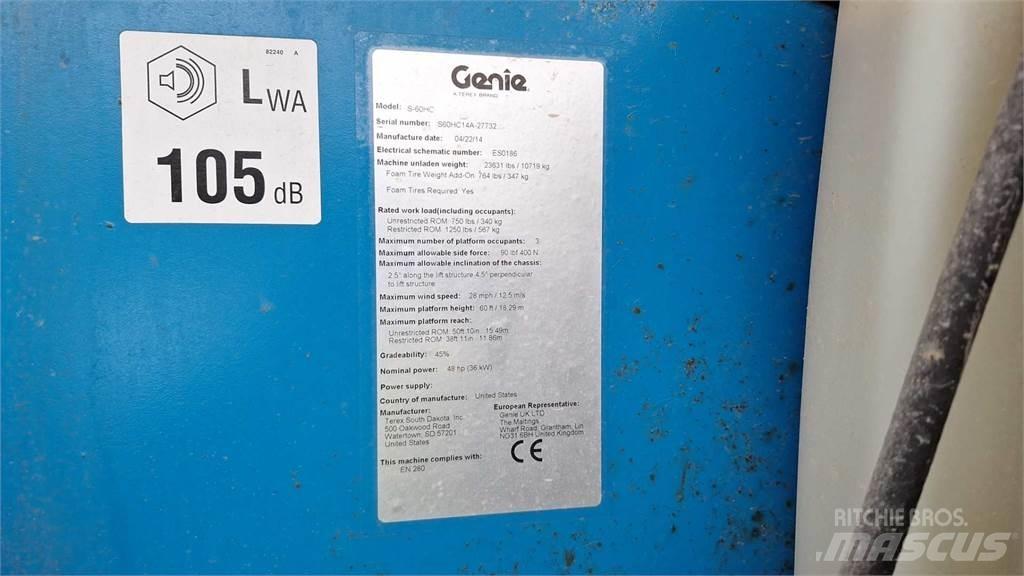 Genie S60HCE Телескопични повдигачи

