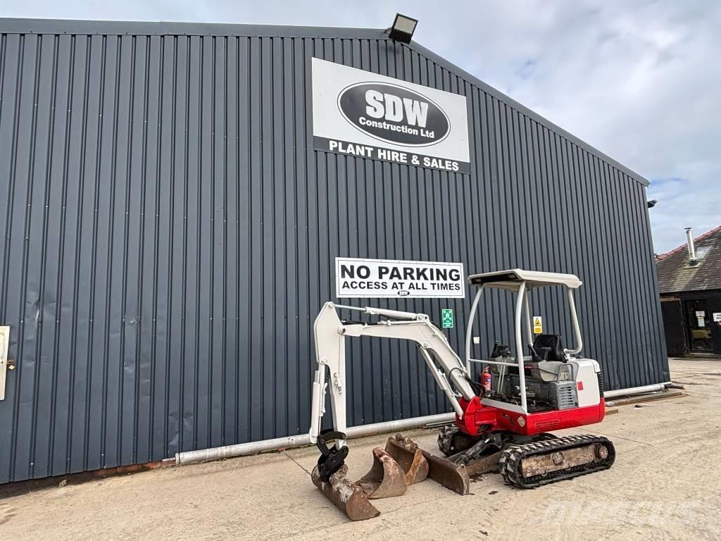 Takeuchi TB 016 Мини екскаватори < 7 т