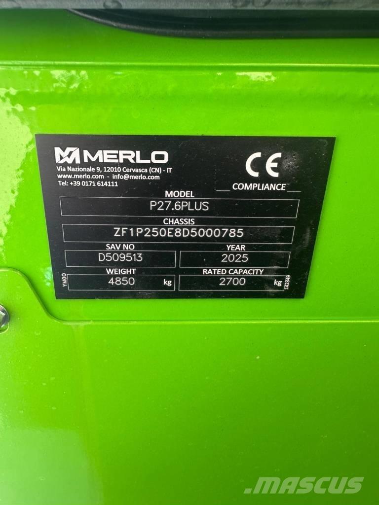 Merlo P 27.6 Plus Телескопични товарачи