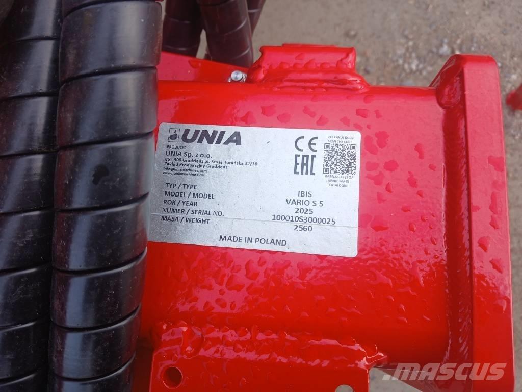 Unia Ibis Vario H 5 Реверсивни плугове