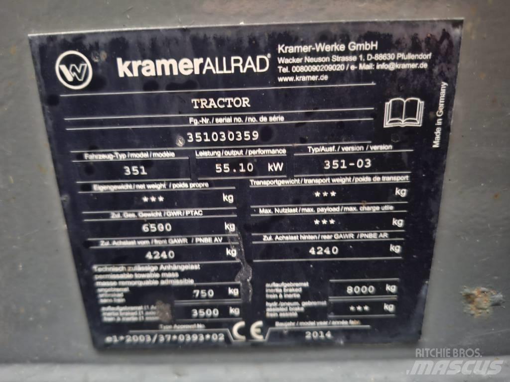 Kramer 580 Колесни товарачи