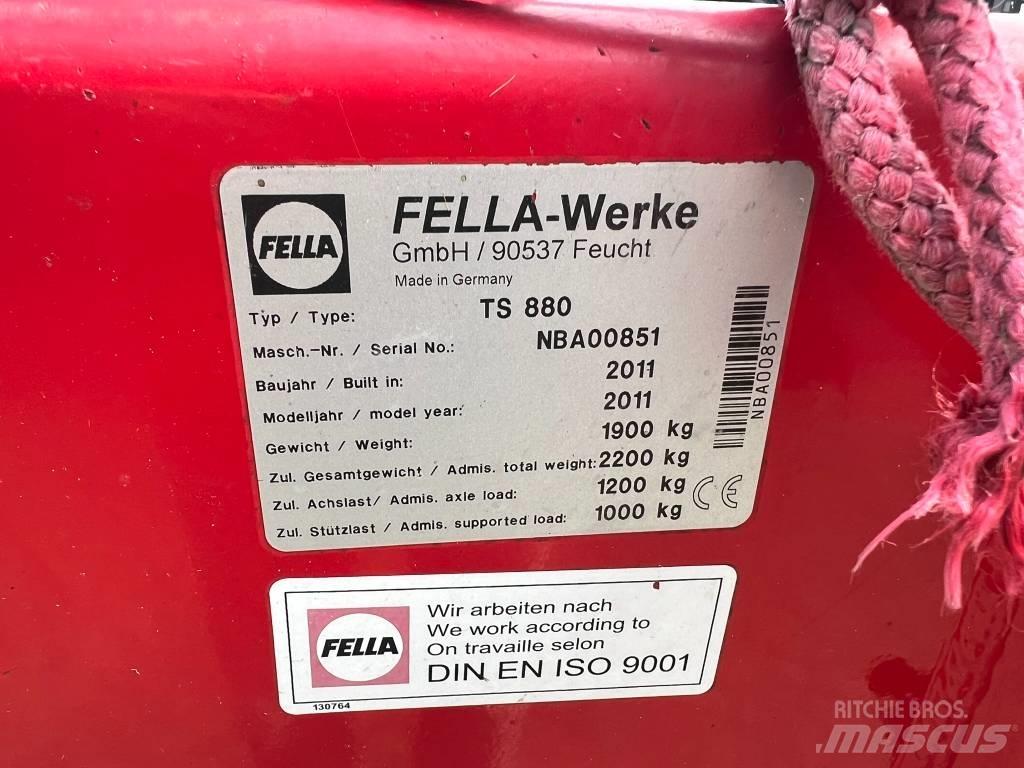 Fella TS 880 Уиндроуърс/Косачки за сено и др.
