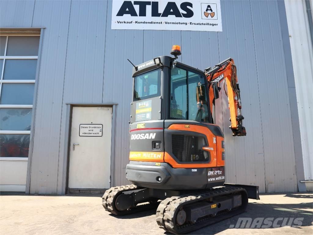 Doosan DX27Z-7 Мини екскаватори < 7 т