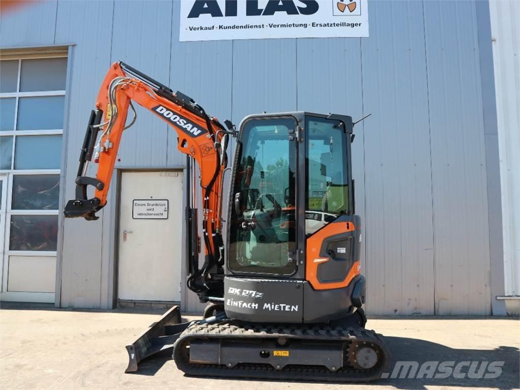 Doosan DX27Z-7 Мини екскаватори < 7 т