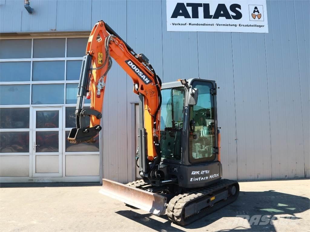 Doosan DX27Z-7 Мини екскаватори < 7 т