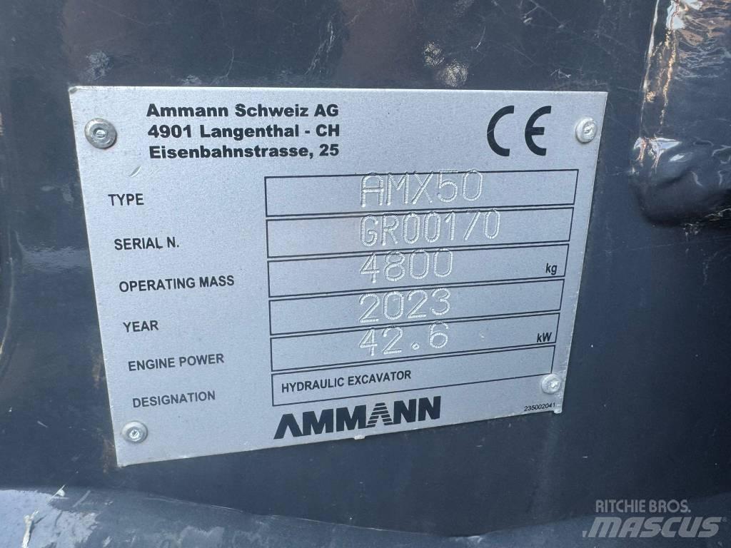 Ammann AMX 25 Мини екскаватори < 7 т