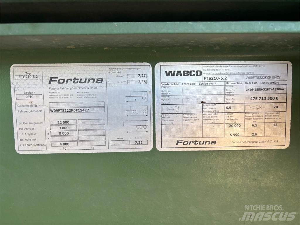 Fortuna FTS 210 Ремаркета за бали