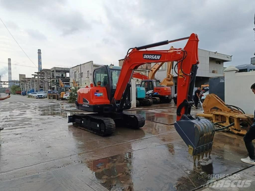 Doosan DX 55 Мини екскаватори < 7 т