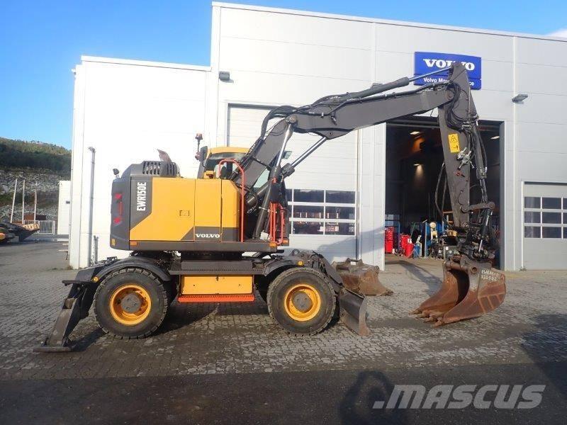 Volvo EWR 150 E Колесни екскаватори