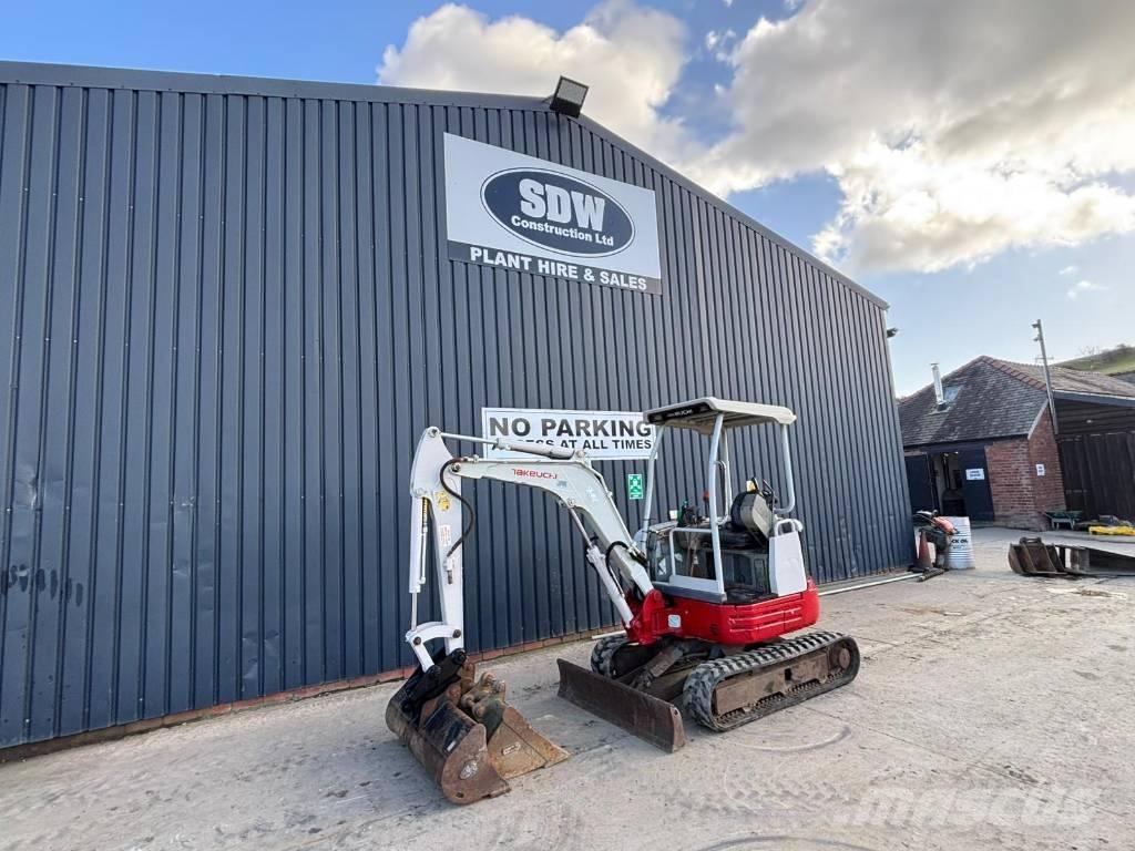 Takeuchi TB 23 R Мини екскаватори < 7 т