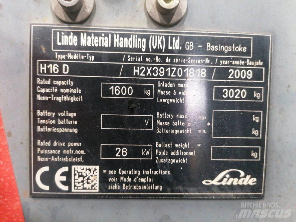 Linde H16D Дизелови камиони