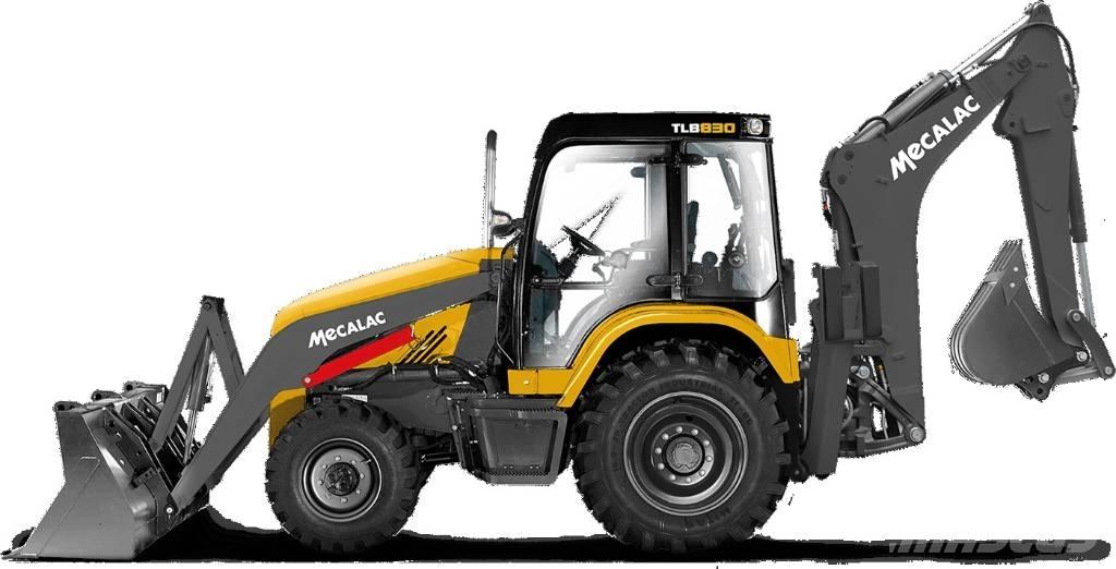 Mecalac TLB 830 Товарач със заден ексватор