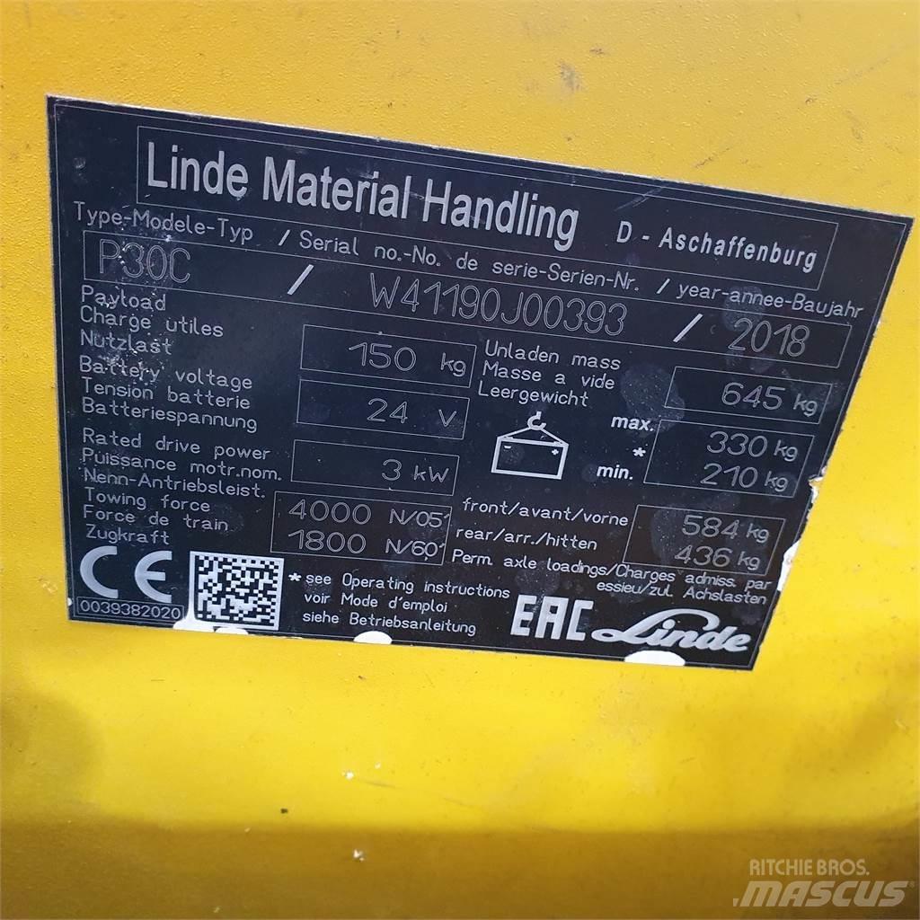 Linde P30C Валачещи камиони