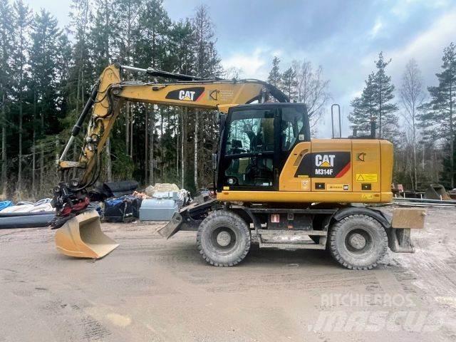 CAT M 314 F Колесни екскаватори