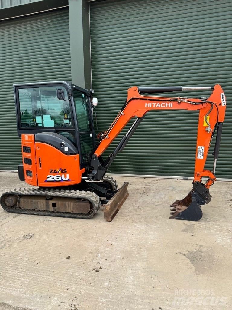 Hitachi 26U-6 CR Мини екскаватори < 7 т