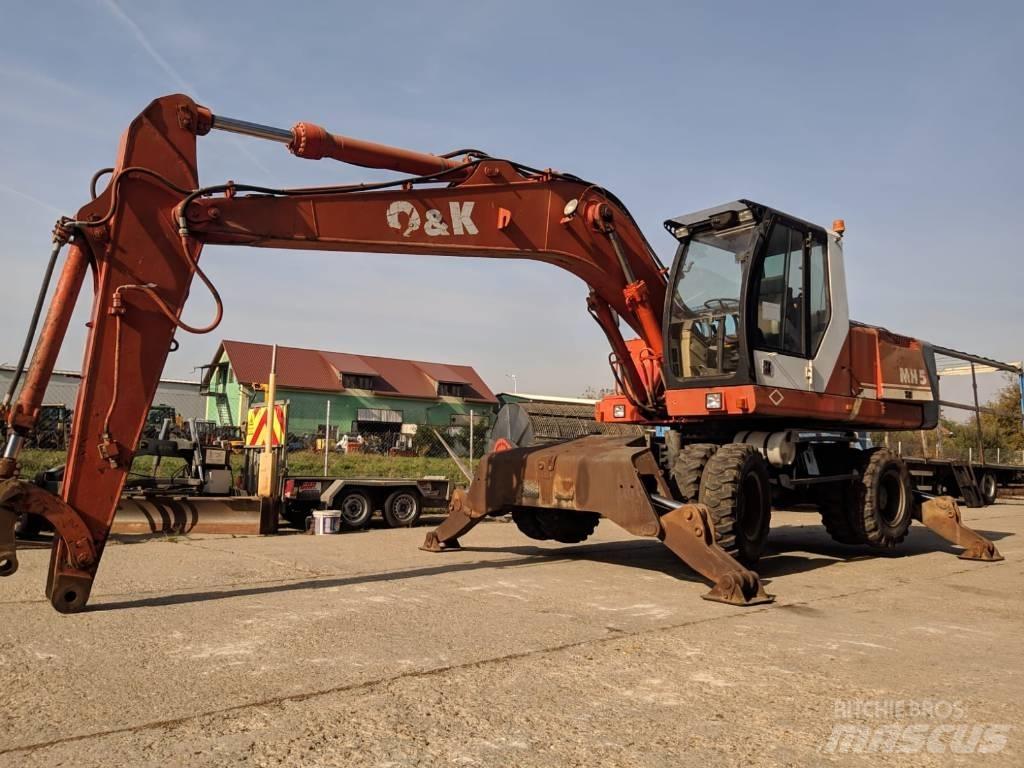 O&K MH 5 Колесни екскаватори