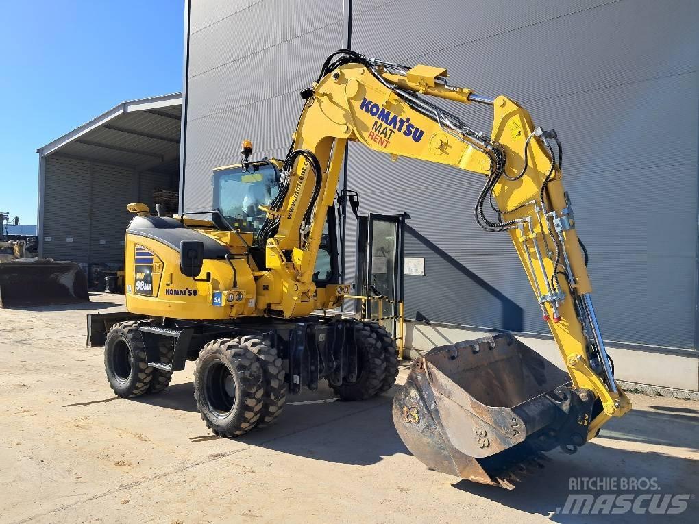Komatsu PW98MR-11E0 Колесни екскаватори