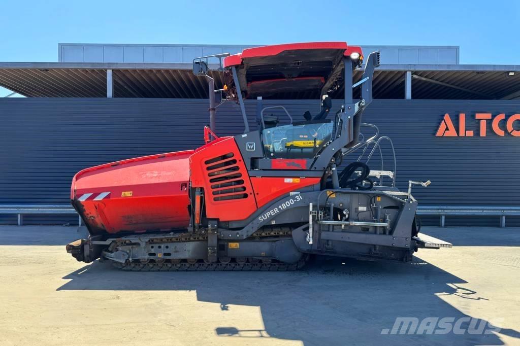 Vögele SUPER 1800-3I Машини за асфалт