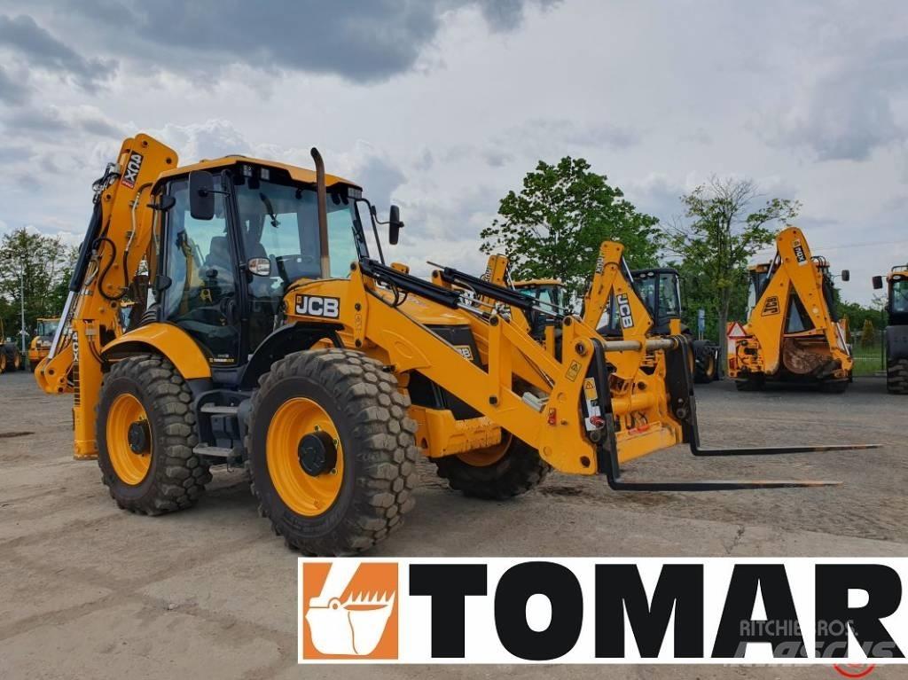 JCB 4 CX Товарач със заден ексватор
