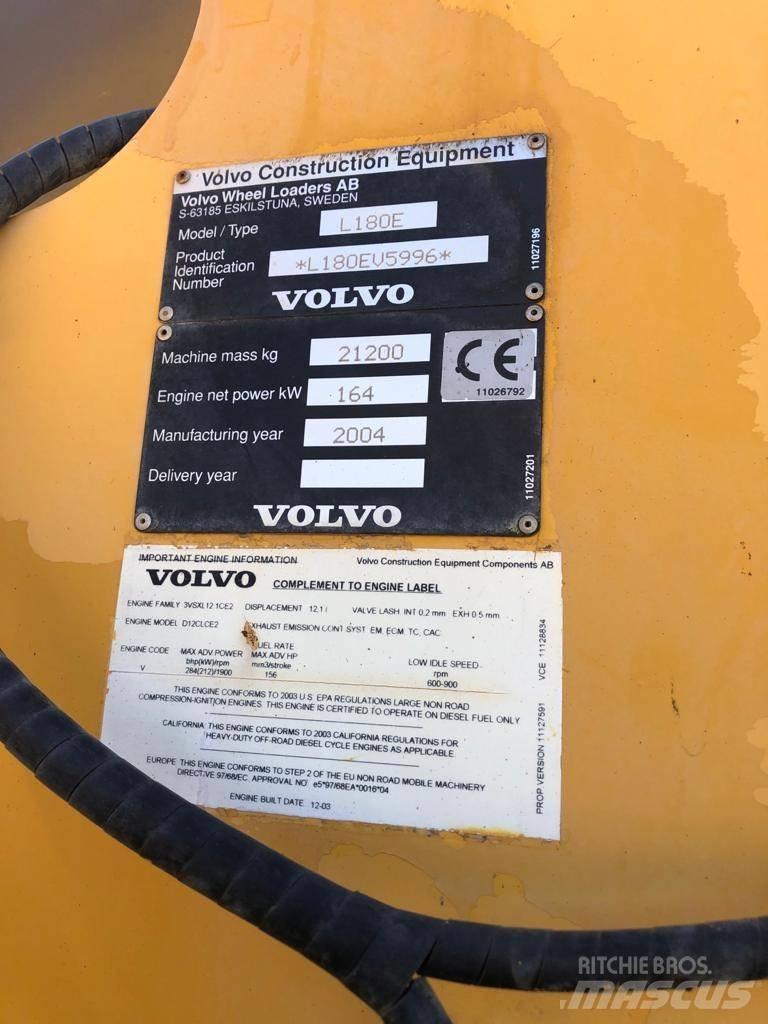 Volvo L 180 E Колесни товарачи