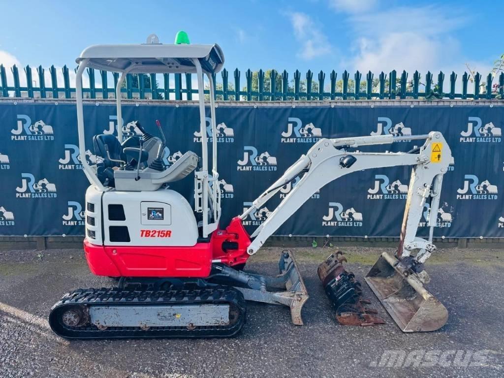 Takeuchi TB 215 R Мини екскаватори < 7 т