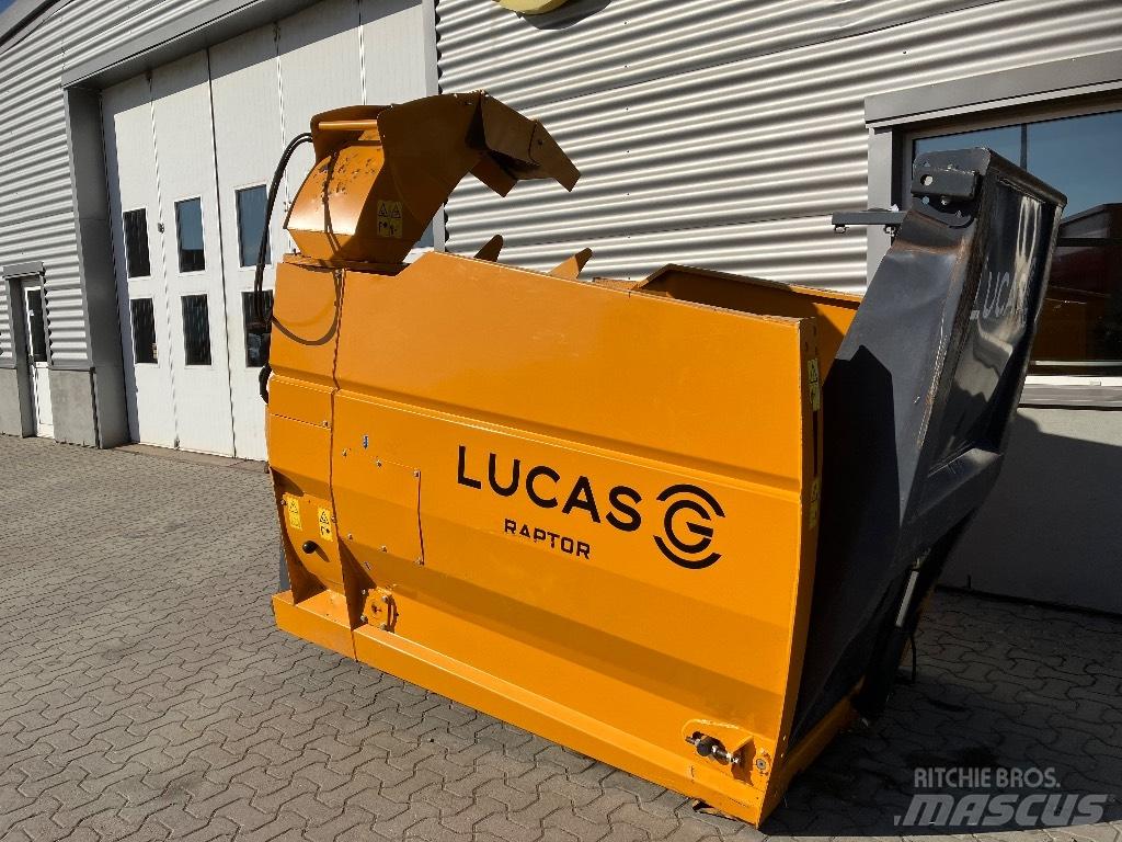 Lucas Raptor Резачки за бали, резачки и машини за отмотаване на бали
