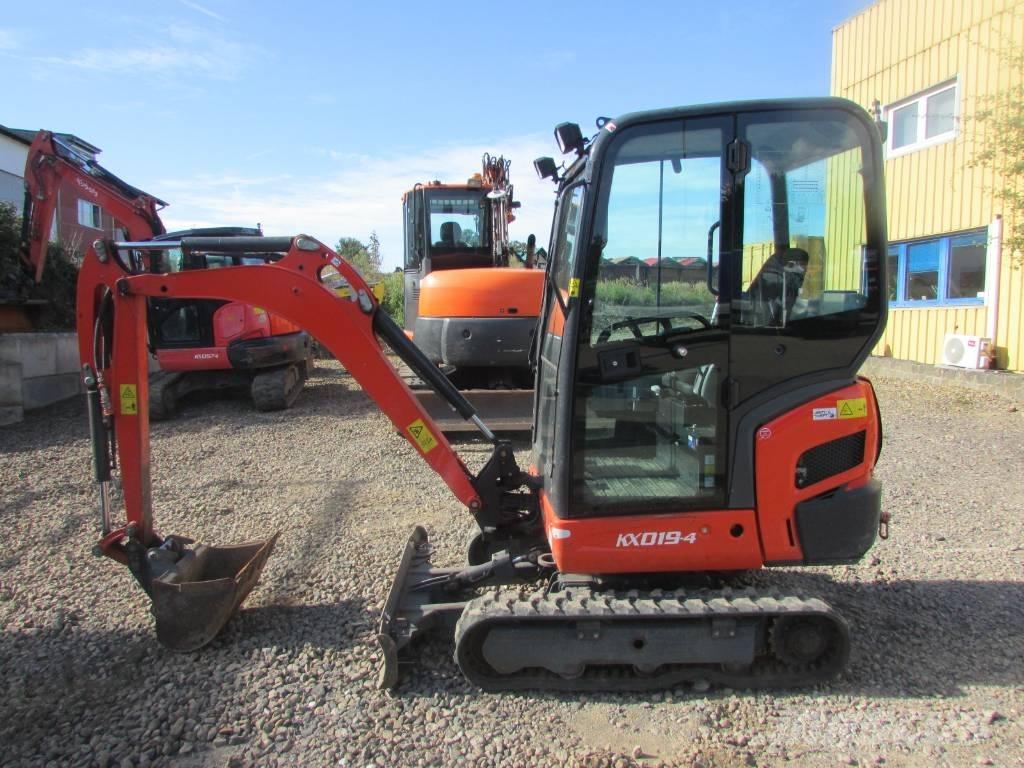 Kubota KX 019-4 Мини екскаватори < 7 т