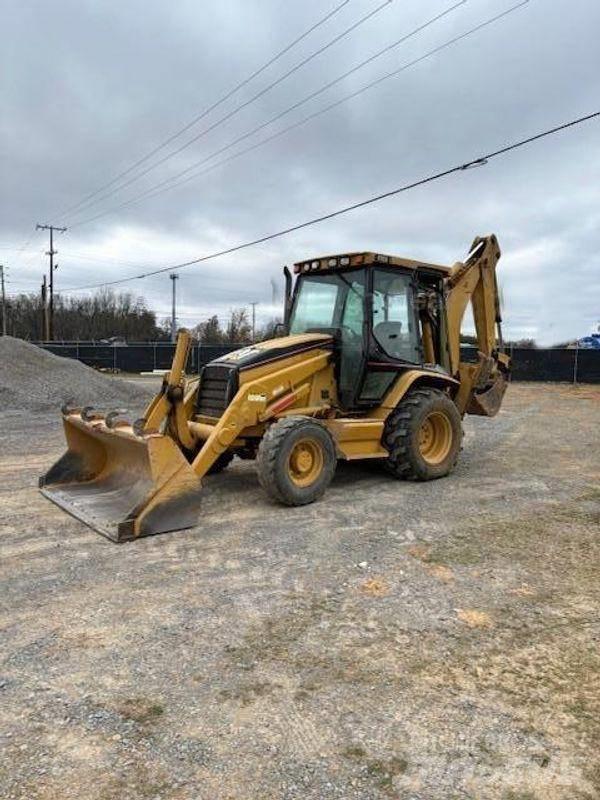 CAT 416 D Товарач със заден ексватор