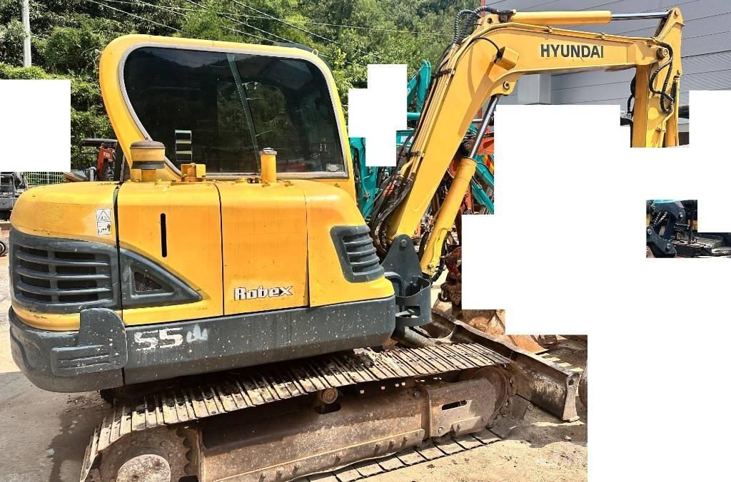Hyundai Robex 55 Мини екскаватори < 7 т