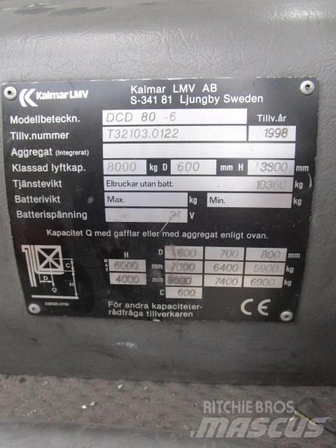 Kalmar DCD 80-6 Дизелови камиони