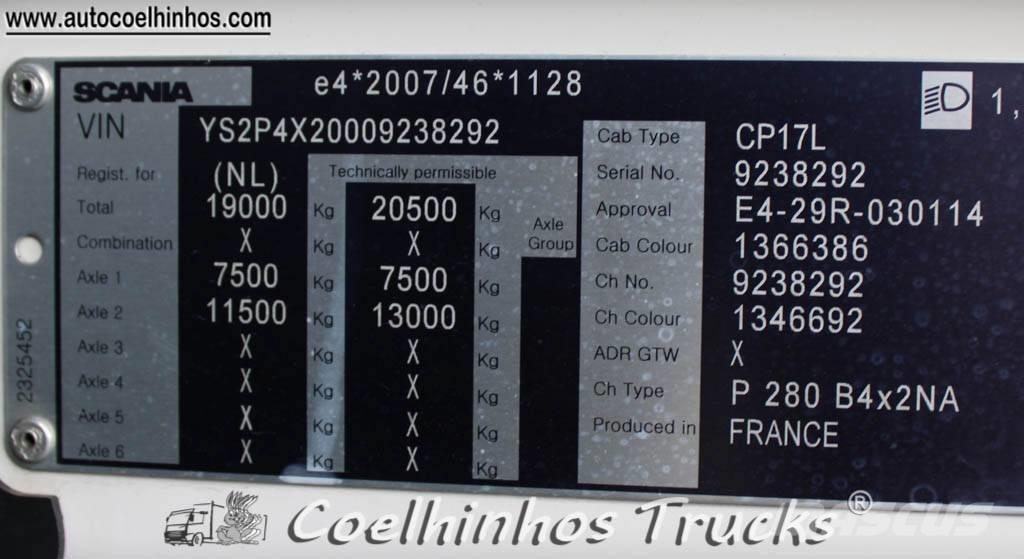 Scania P 280 Каросерии