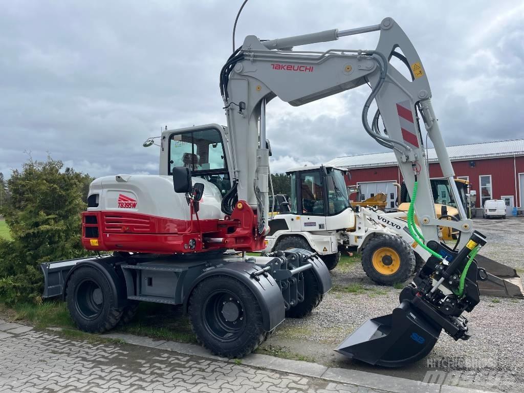 Takeuchi TB 395 W Колесни екскаватори