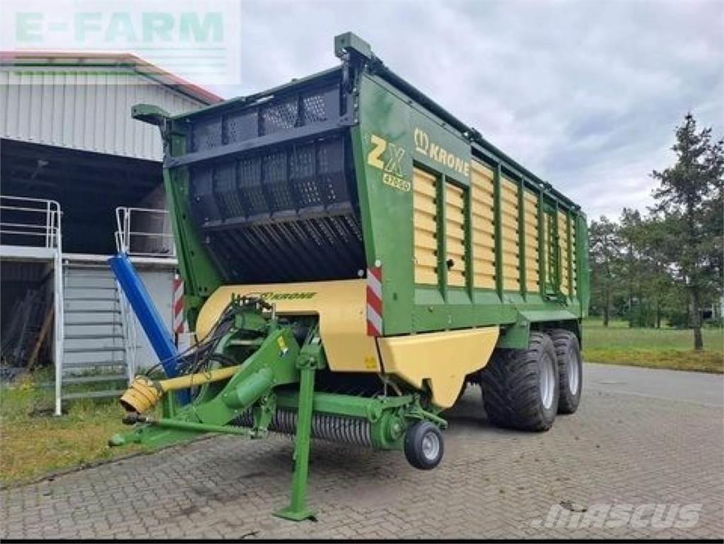 Krone zx 470 gd Ремаркета за зърно / силаж

