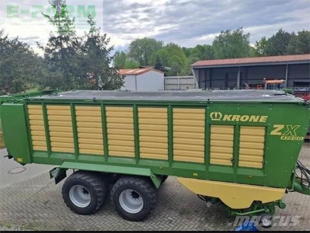 Krone zx 470 gd Ремаркета за зърно / силаж
