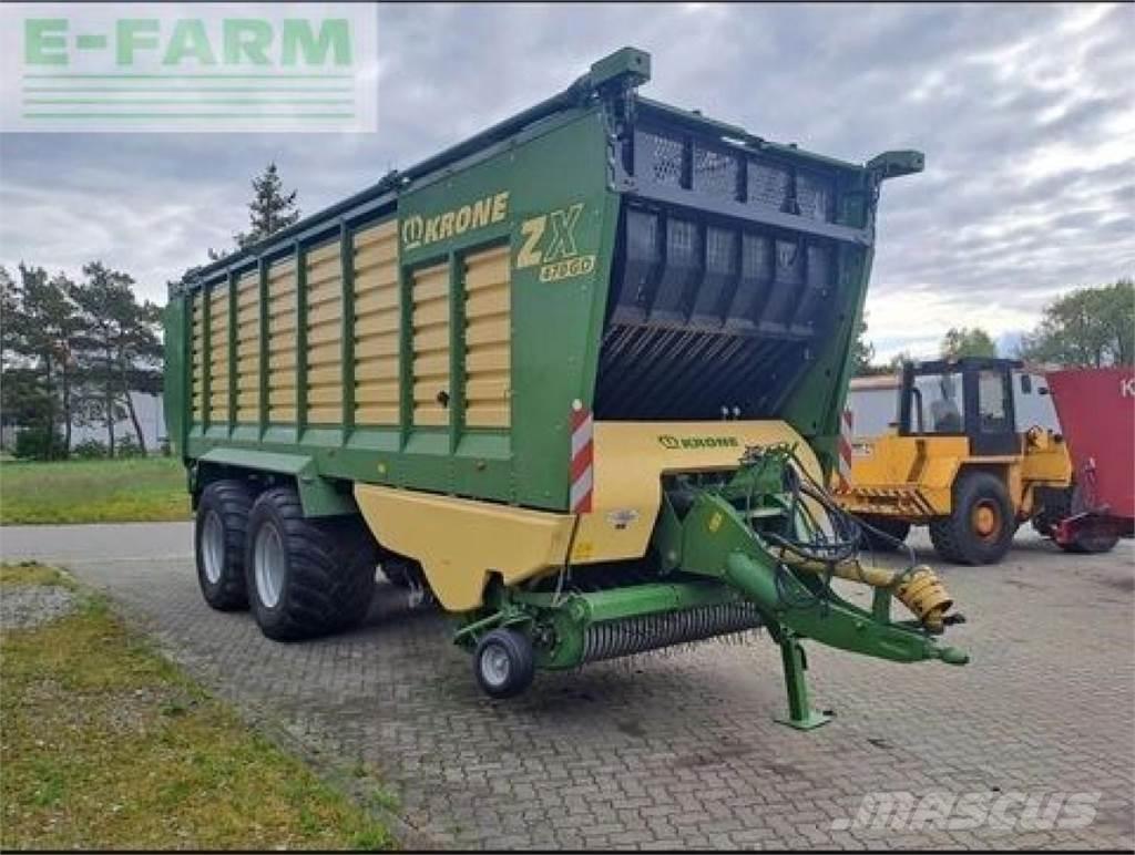 Krone zx 470 gd Ремаркета за зърно / силаж
