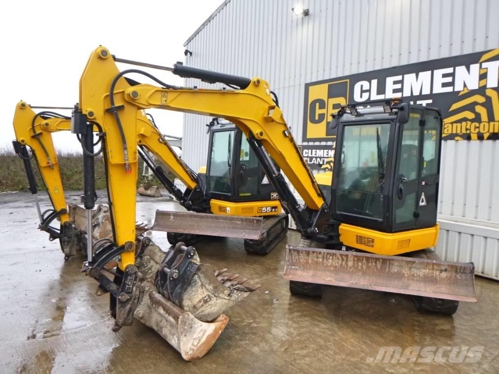 JCB 55 Z-1 Средни екскаватори 7т - 12т