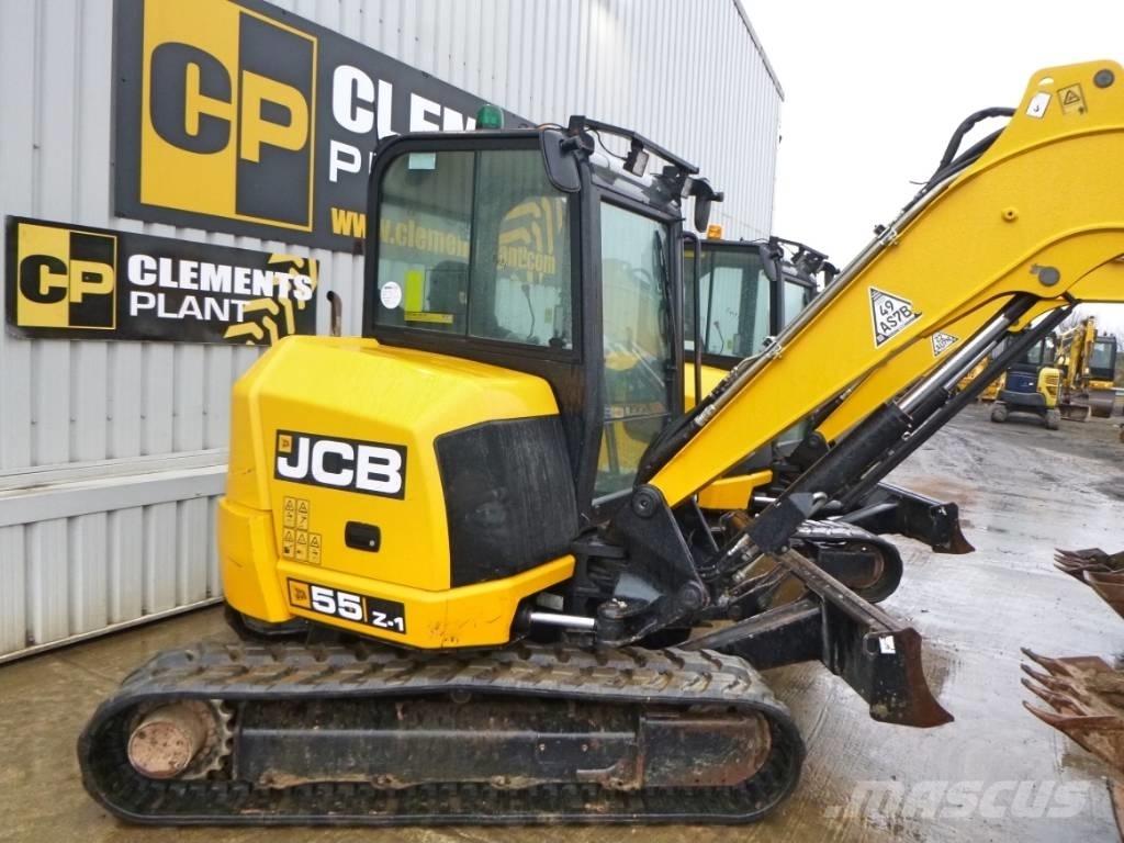 JCB 55 Z-1 Средни екскаватори 7т - 12т