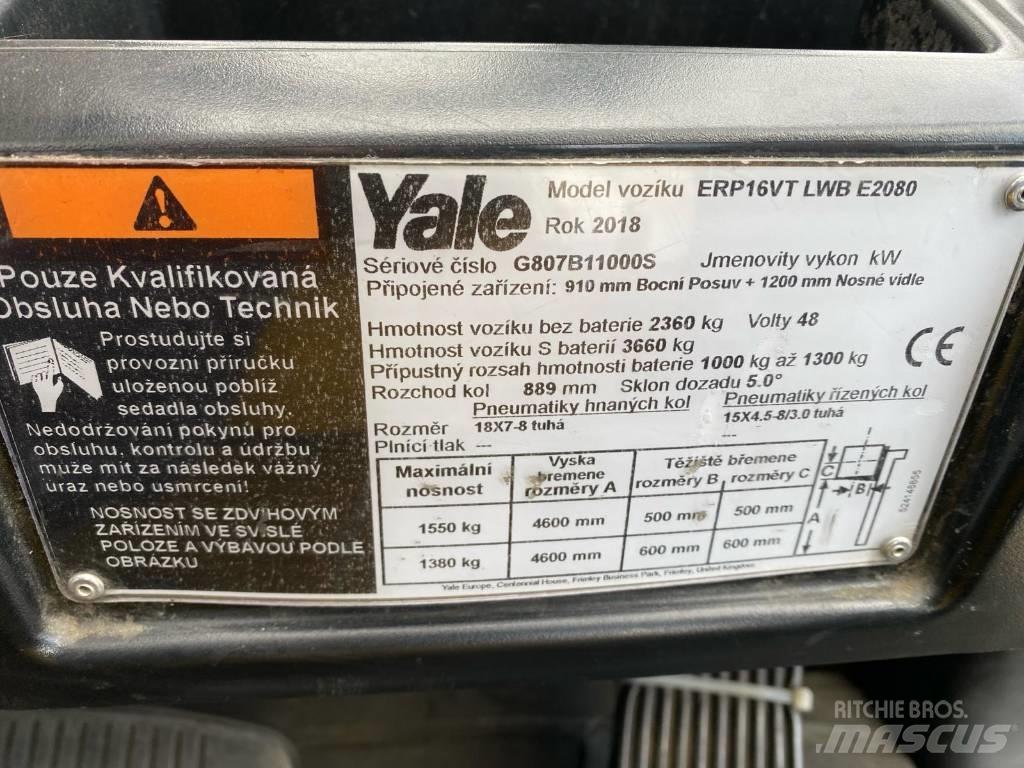Yale ERP16VTLWB Електрически вилични кари-повдигачи