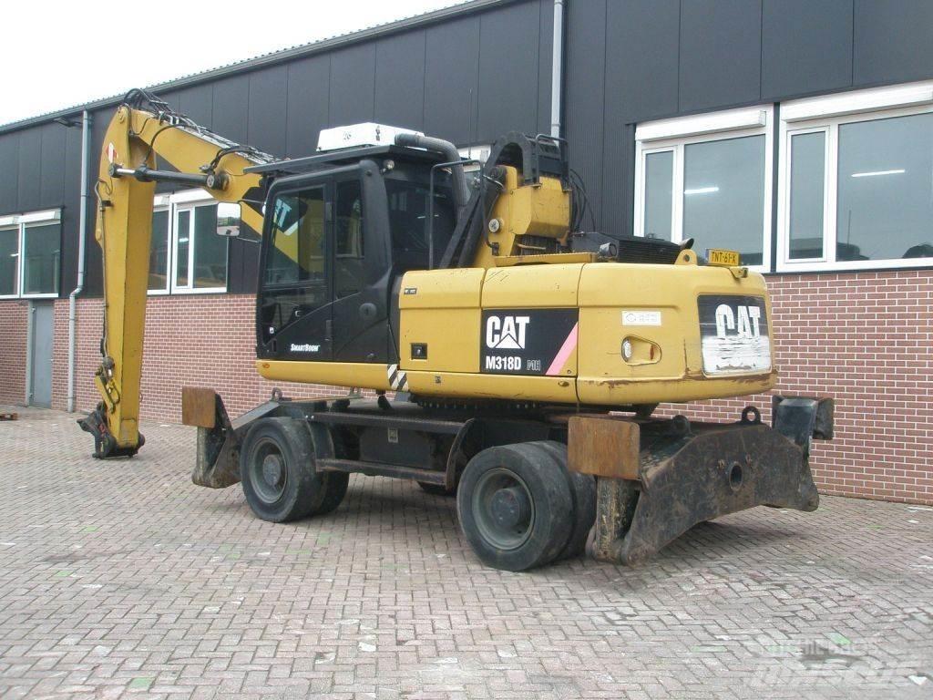 CAT M318D Колесни екскаватори
