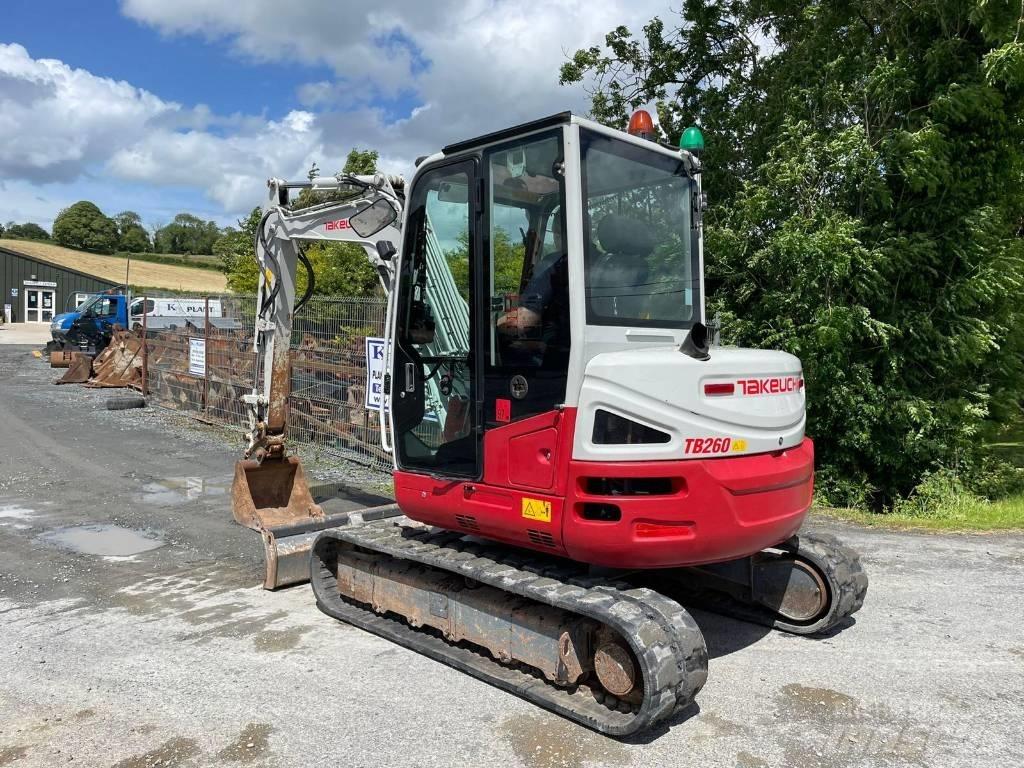 Takeuchi TB 260 Мини екскаватори < 7 т