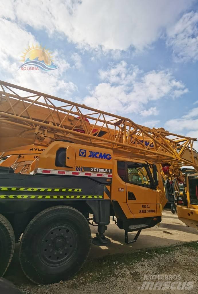 XCMG XCT80L5 Всъдеходни кранове