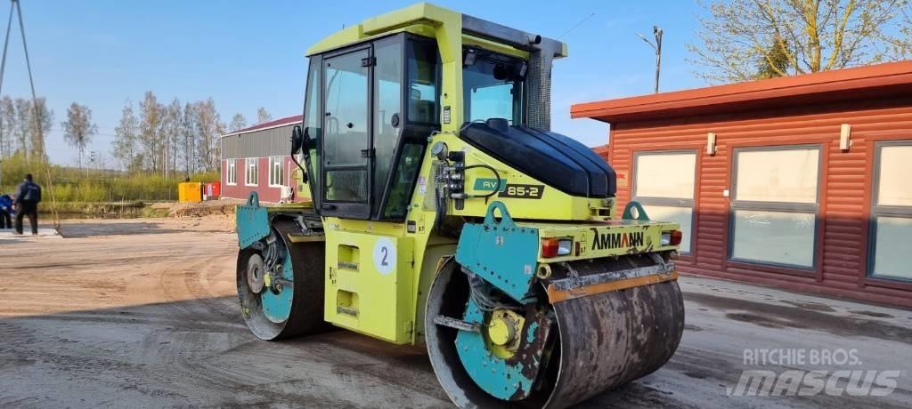 Ammann AV 85-2 Двойни барабанни ролки
