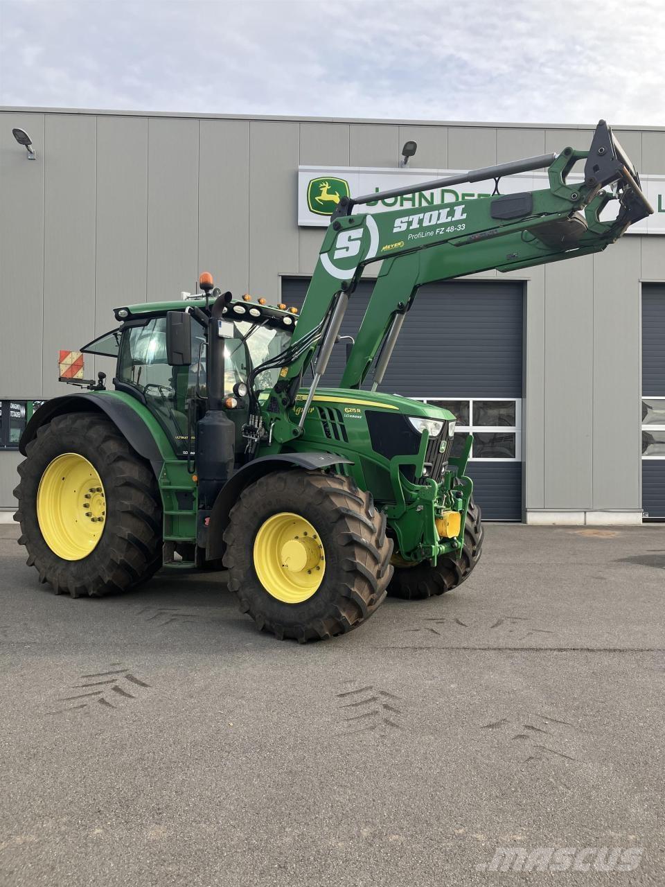 John Deere 6215R Трактори