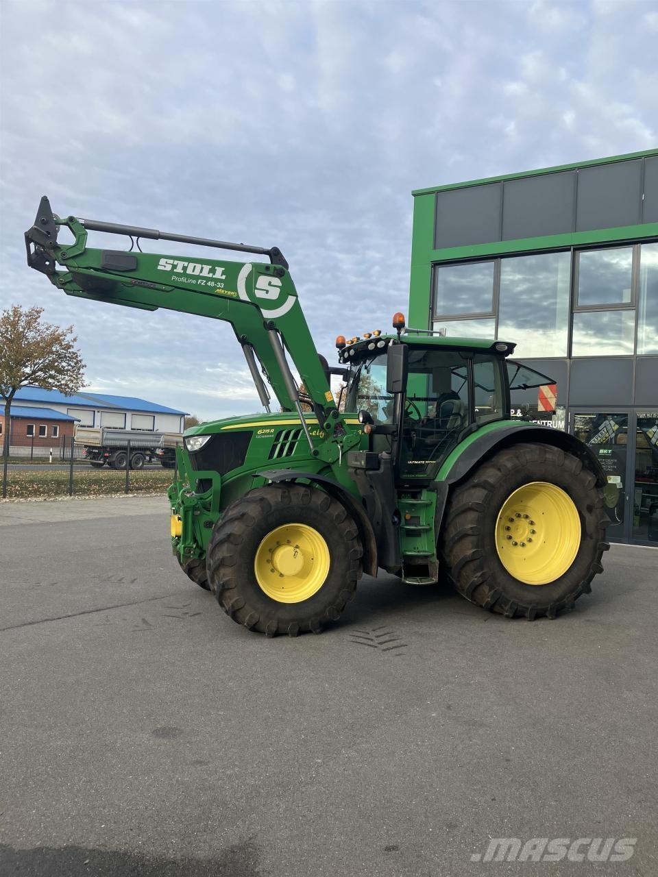 John Deere 6215R Трактори