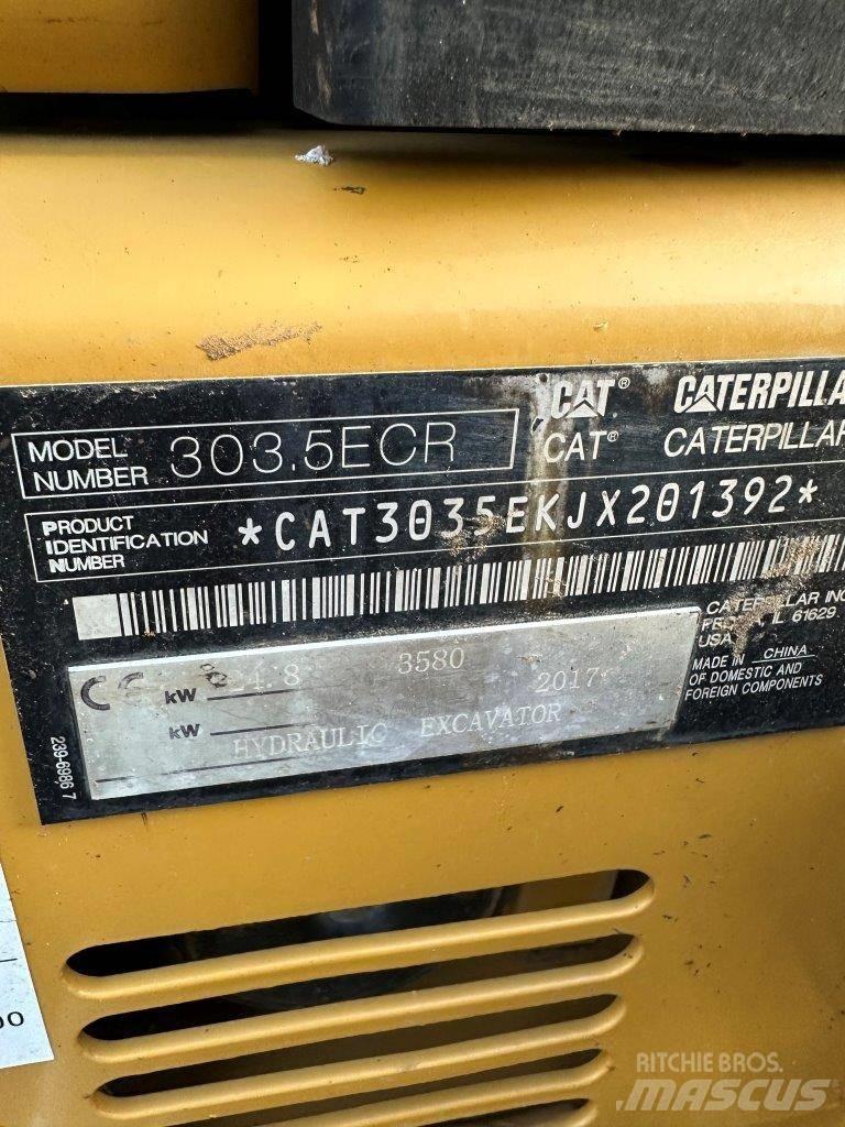 CAT 303.5 E CR Мини екскаватори < 7 т