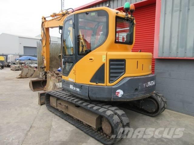 Hyundai R 80 CR-9A Средни екскаватори 7т - 12т