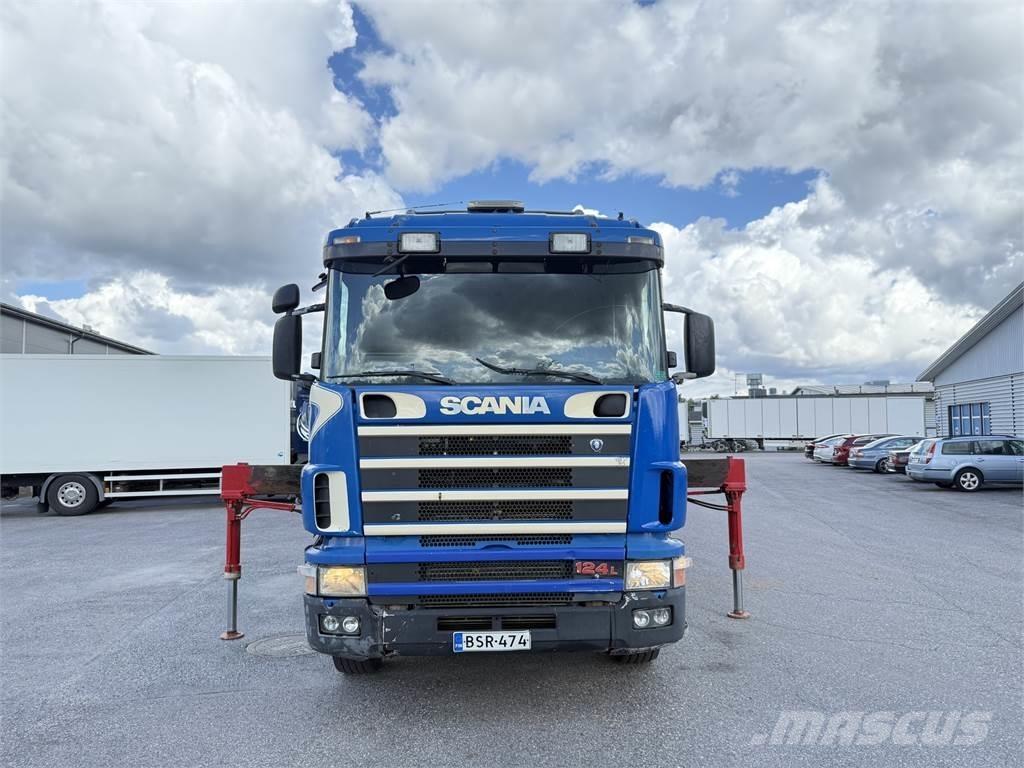 Scania R124 6X2 Автокранове
