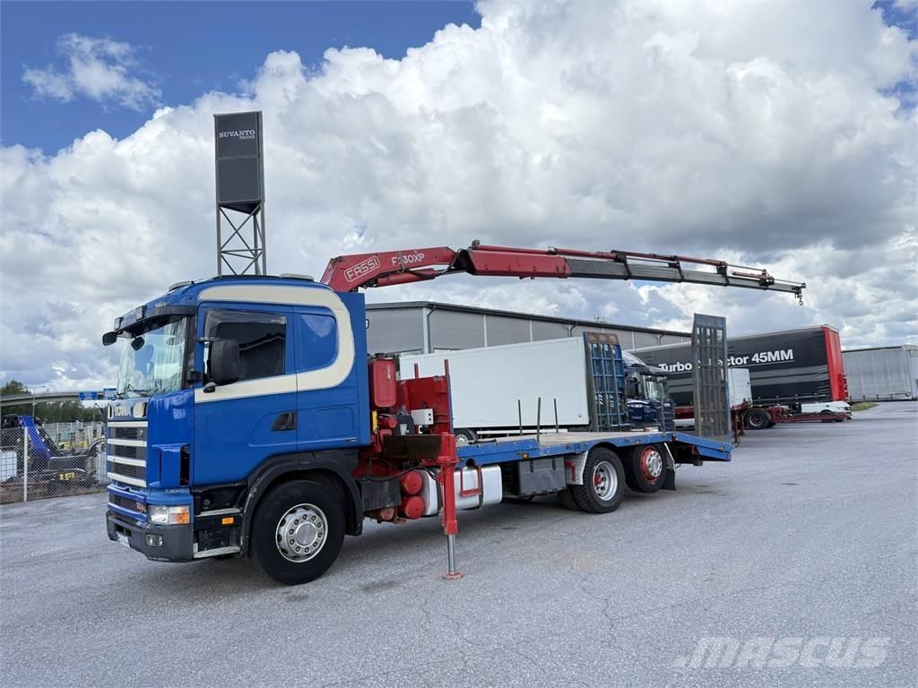Scania R124 6X2 Автокранове
