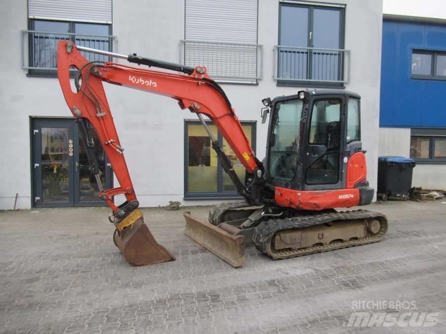Kubota KX 057-4 Мини екскаватори < 7 т